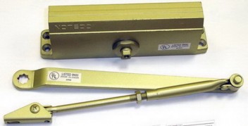 Доводчик NOTEDO DC-180 легкий характер (золото)