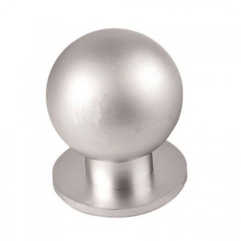 Ручка-кнопка малая 14.137.07 (серебро)