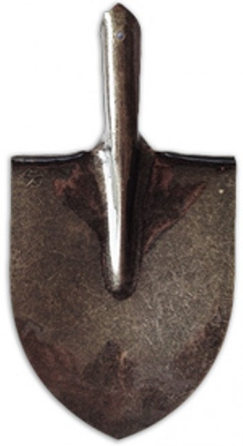 Лопата штыковая универсальная ЛШУ (рельсовая сталь 65Г)