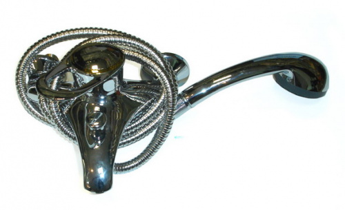 *Смеситель ванна Klabb 0103-486 кор.нос, шар 40 мм (566-009)