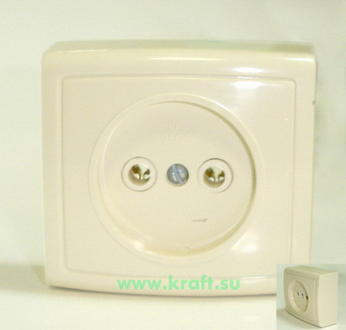 * Розетка РА10-168 "с/к" "Елизавета" ВОС