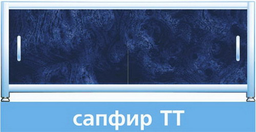 *Экран д\ванн "Премиум" сапфир 1.68 м