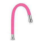 Излив гибкий розовый F7255 для корпуса (F4034)"Frap"