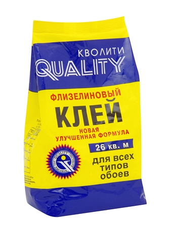 *Клей обойный флизелиновый 200г "Quality" (пакет)