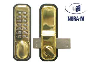 * Замок кодовый 250 (ст.бр.) "Нора-М"