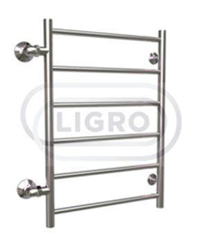 Полотенцесушитель нерж. лесенка ЛП(6)-У 800*600 ДУ-25 хром LIGRO