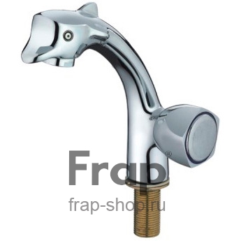 *Смеситель моно 1/2" мет-кер на гайке F4197 "Frap" (упак 2 шт.), блок(2)