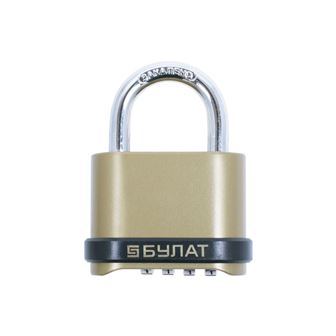 Замок навесной ВС 564 кодовый d=7,5 мм (24,6) БУЛАТ