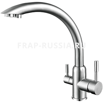 *Смеситель д/кухни шар. 35мм с доп.выход. д/пит.водыF43899 "Frap"