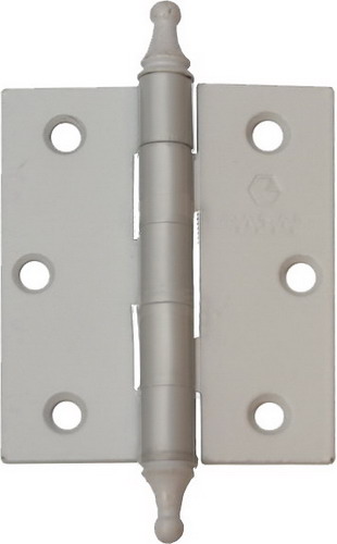 *Петля унив.3*2.5*2 WW(белая)CHP "SAZAR", мин. упак(2)