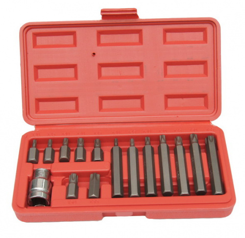 * Биты набор 15шт. TORX. CrV (57835) "FIT"