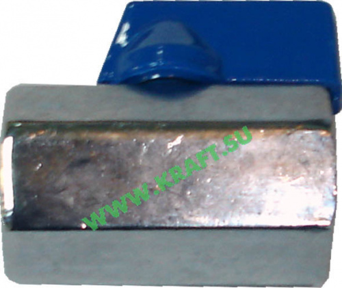 * Кран шар."мини" 1/2 г/г.син.руч.STC