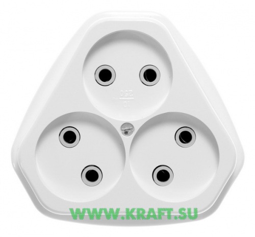 *Розетка скр уст 3-х мест РС10-394 ВОС