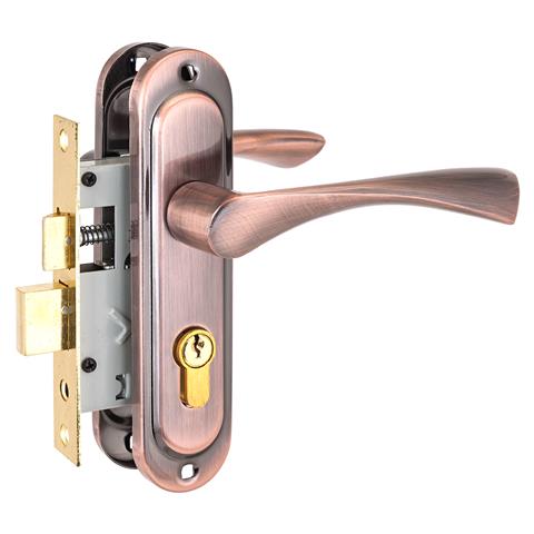 Замок врезной 103/50 AC старая медь с/руч СТАНДАРТ Россия (30)