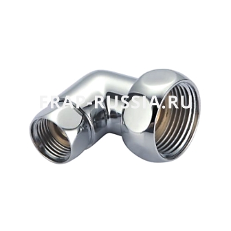 Соединение угловое для п/сушителя 3/4г* 1/2 г F443.0504 "Frap", упак(2)
