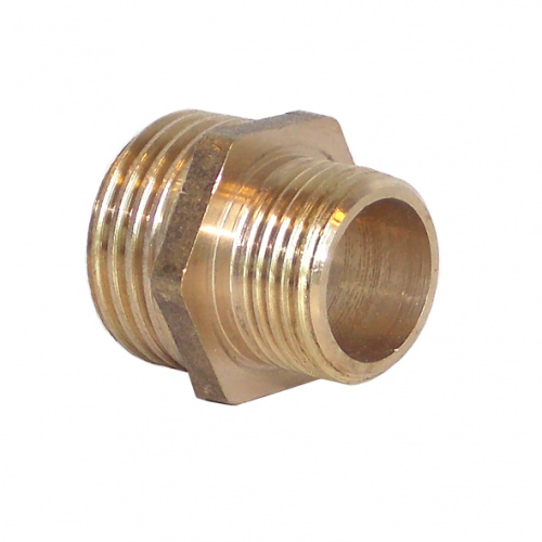 * Ниппель латунный переходный 1/2" - 3/4" "SALPICA"