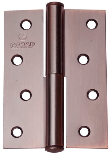 *Петля 100*70*2,5 AC (медь) правая "Сазар"