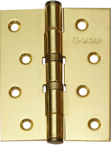 Петля унив.100х75х2,5 SB (мат.золото) 4ВВ "SAZAR"
