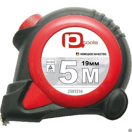 Рулетка "Автостоп" 10м х 25мм 60 Китай 2501518 "PQtools"