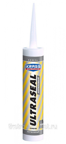 Герметик акриловый KRASS ULTRASEAL Белый 260мл Россия