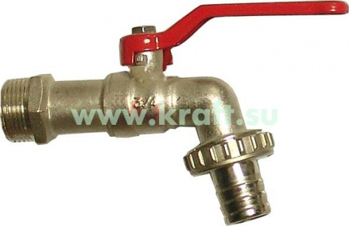 *Кран шар.водоразборный 3/4" STC