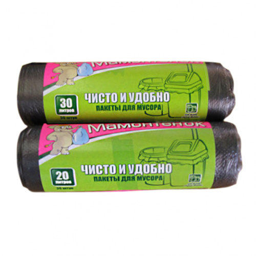 * Мешок д/мусора Мамонтенок 30л*30 шт (МП)