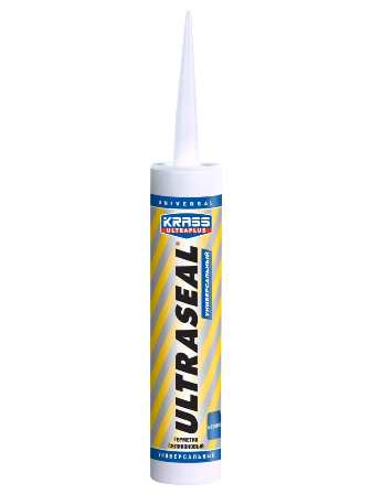Герметик силиконовый KRASS Ultraseal универсальный Бесцветный 260мл ЛС