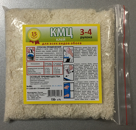 *Клей обойный 150гр "КМЦ"