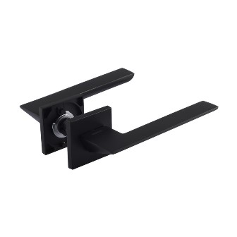 Ручка дверная Slim 130К черный "Нора-М"