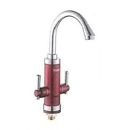 *Смеситель д/кухни с высоким изливом и электронагревом, красный G0058-5 Gota Rocio