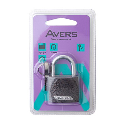 Замок висячий Avers PD-01-38-Blister