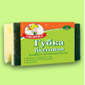 Губка д/уборки помещений "Умничка" большая МП