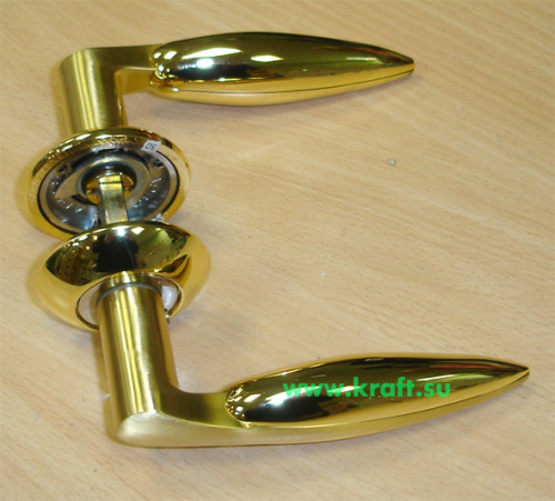 *Ручка дверная H-0558-G/GM "Апекс"