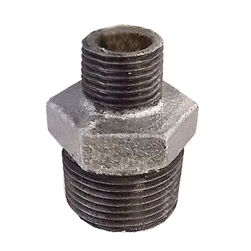 *Ниппель 1"1/4*1"1/2 чугунный оцинк. "SALPICA"
