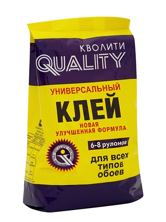 *Клей обойный универсальный 200г "Quality" (пакет)