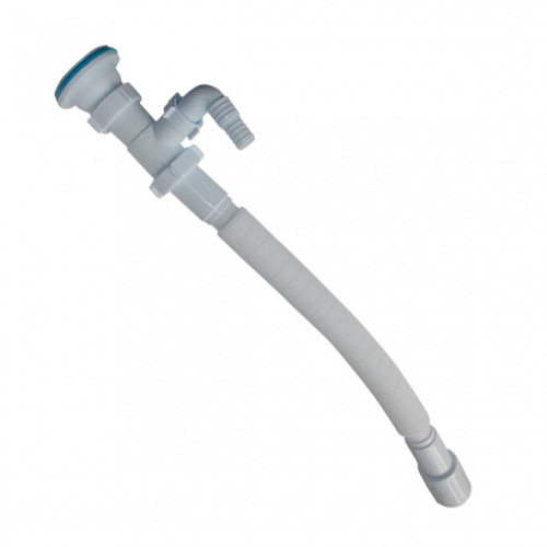Гофросифон 1 1/2"*40/50 удл. с отвод. G118 "АНИ"