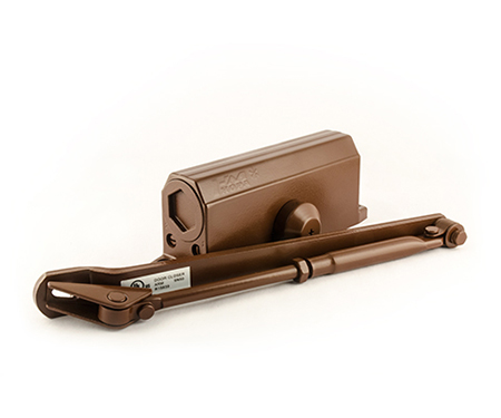 Доводчик №3S БОЛЬШ. (до 80кг) коричневый морозостойкий "Нора-М"