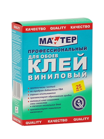 *Клей обойный виниловый 200г "Мастер"