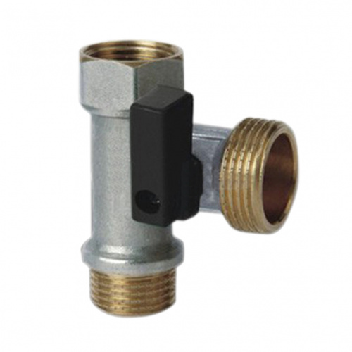 Кран 3-х проходной 1/2*3/4*1/2 г/ш/ш шаровый FR404 "Frap"
