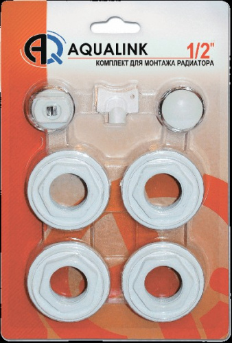 Комплект для монтажа радиатора 1/2., 7 элем AQualink