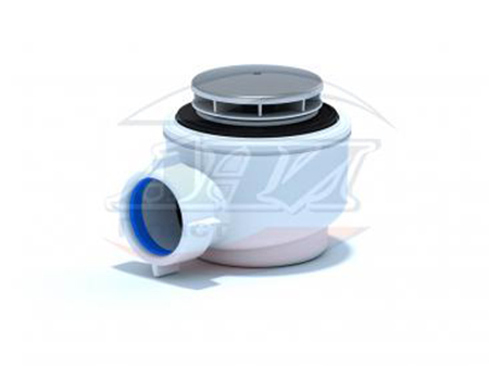 Сифон д/душевого поддона1 1/2"*50 хром E410C "АНИ"