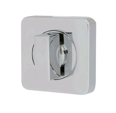 Ручка поворотная WC-BOLT BK6/SQ-21CP-8 хром Armadillo