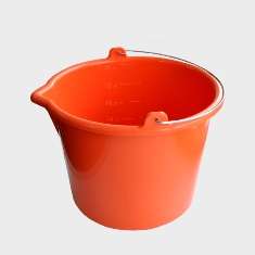 Ведро для красок и смесей 20л ударопрочное DECOR
