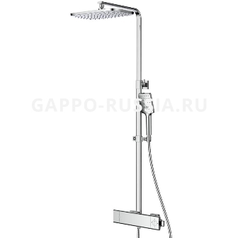 *Душевая система с термостатом G2495-6 "Gappo"