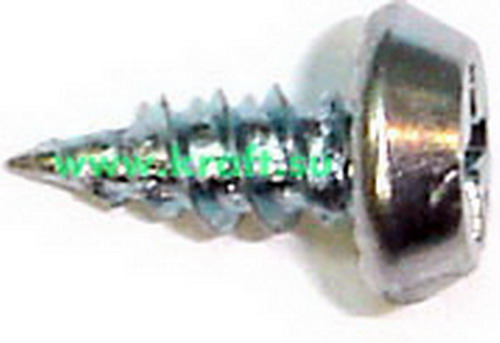 *Саморез мет.-мет.(ПШО) 3,5*9,5 (2000шт), пакет(2000)