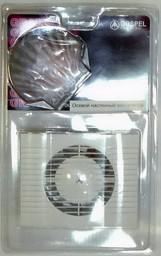 * Эл.вентилятор вытяж. 100 S (007-1128) "STYL II"