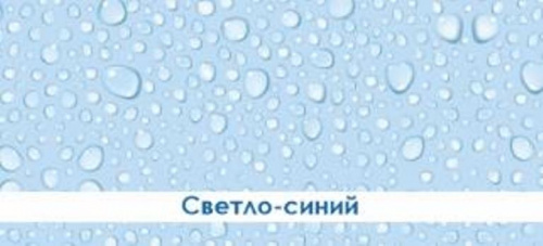 Экран д/ванн "Ультра легкий" светло-синий 1,68м, мин упак (2 шт)
