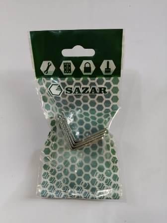 Уголок 32*32*30*1,8 цинк 4шт (Скин) SAZAR