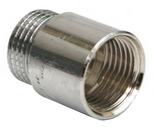 * Удлинительная гайка 1/2" х 20 хром GF ИТАЛИЯ