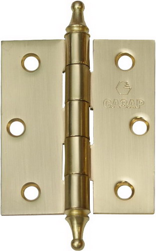 Петля унив.3*2.5*2 SB(мат.золото)CHP) "SAZAR", мин. упак(2)